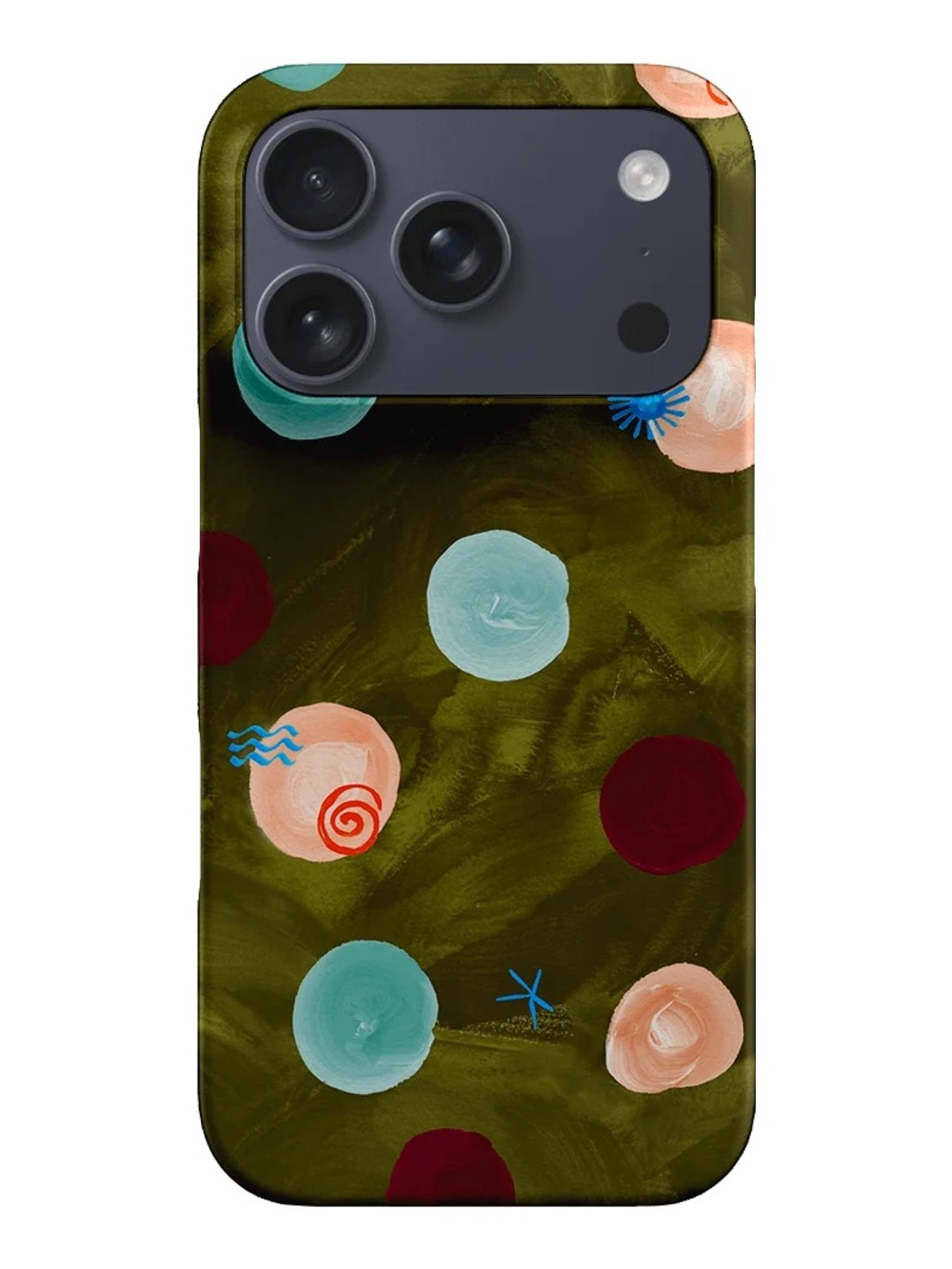NEW - The Dairy - Olive Spot iPhone 17 Pro Case